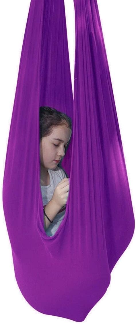 Aerial Yoga Hammock Kits - Medium Stretch Aerial Silks - Pink Blue Gradient Kids Sensory Swing - Supportive Indoor Swing Chair for Adults (2) $ 80.00. FREE shipping ... Sensory swing adult, jumping swing, Indoor for Teenagers and Adults Outdoor Swing Play Gym 8 Expander Cords Playground Mini Gifts for Kids